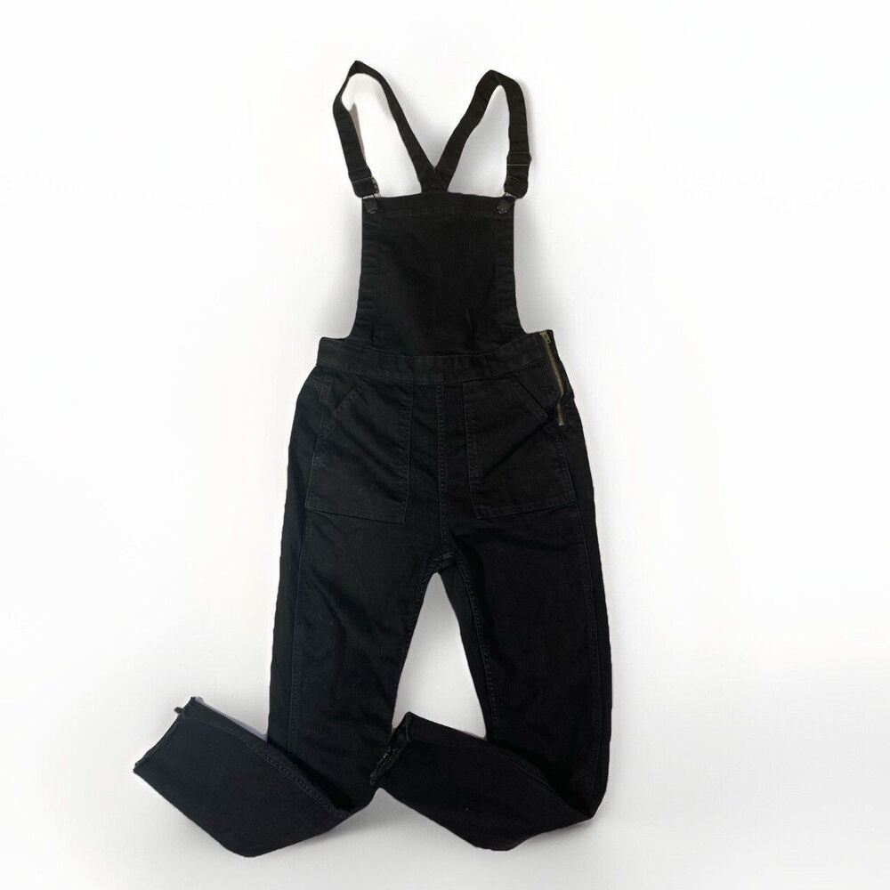 MADEWELL Slim Straight-Leg Overalls in Lunar Wash Small